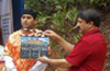 Karkala : Divine Word TV to produce  Kannada movie on St Lawrence; Muhurat performed